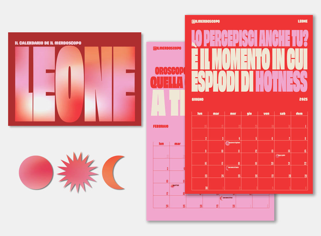 ASTRO CALENDARIO 2025 LEONE