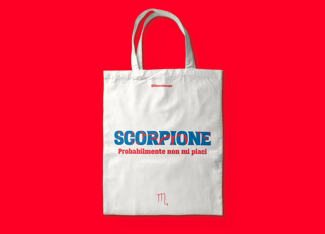Shopper segno dello Scorpione